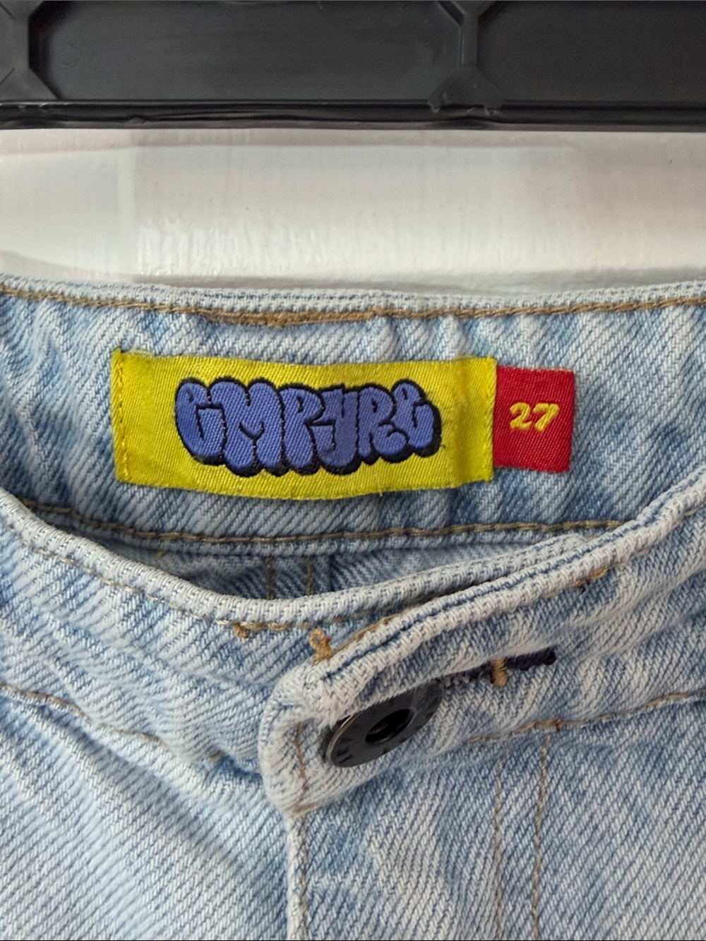 Empyre Ultra Loose Fit Colby Light Wash Skate Jeans Size 27 - Picture 6 of 12